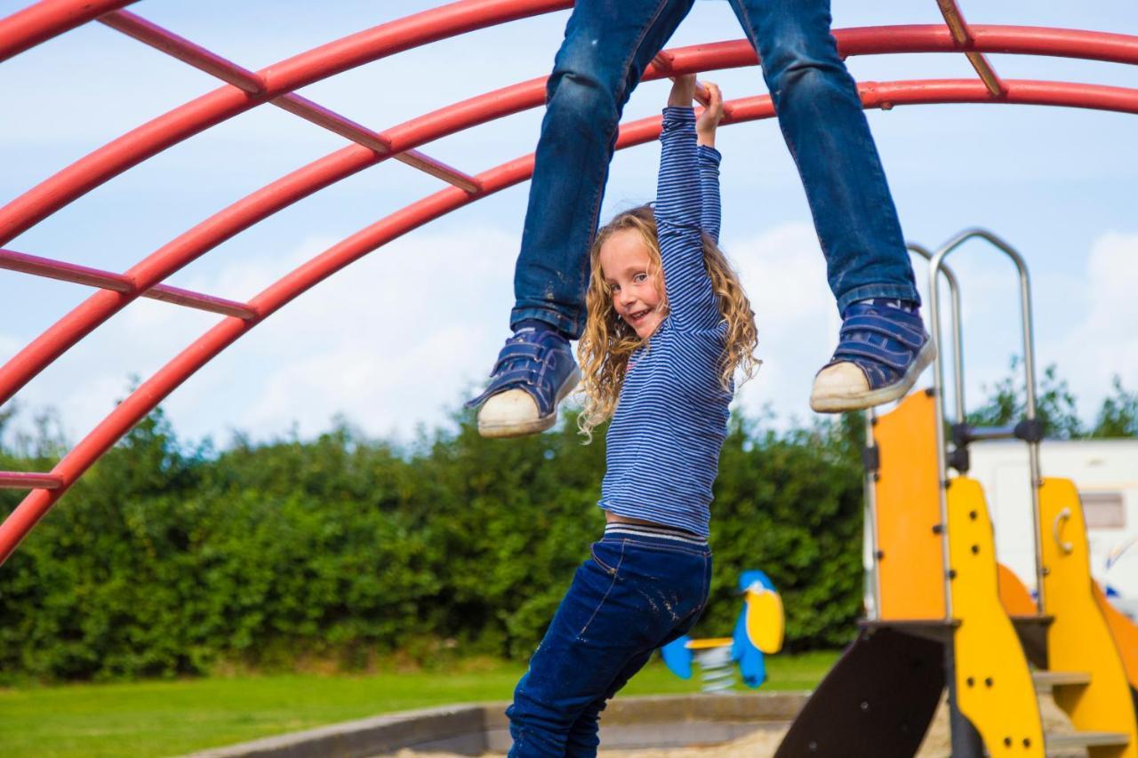 Camping De Duinhoeve Chalet Vogel Not For Companies Nieuw-Haamstede Esterno foto